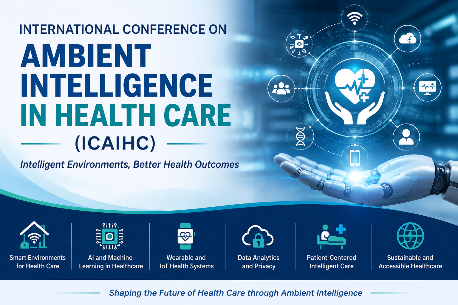  International Conference On Ambient Intelligence In Health Care (ICAIHC)