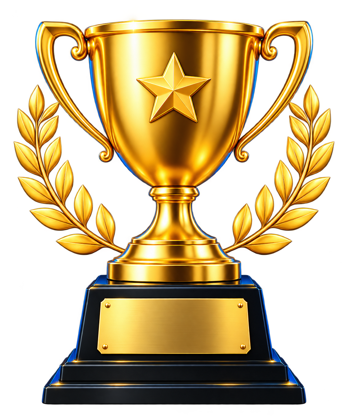 Research Excellence Award trophy